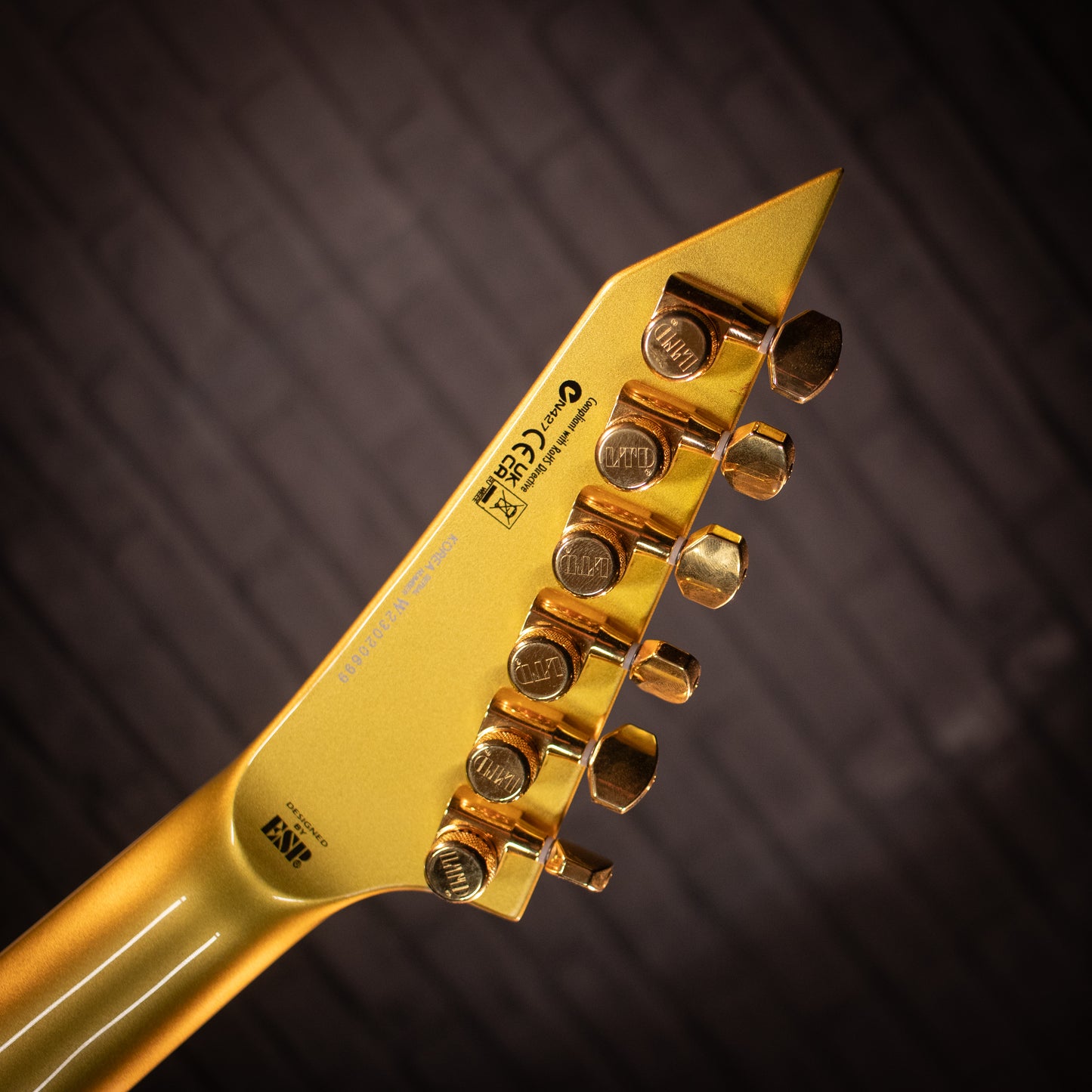 ESP LTD KH-V Metallic Gold