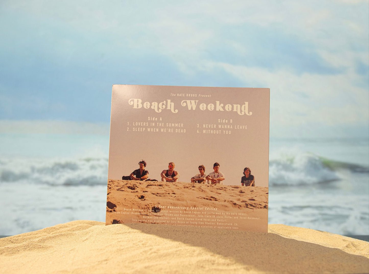 Hate Drugs Beach Weekend Remaster W/Bonus Track | Vinyl