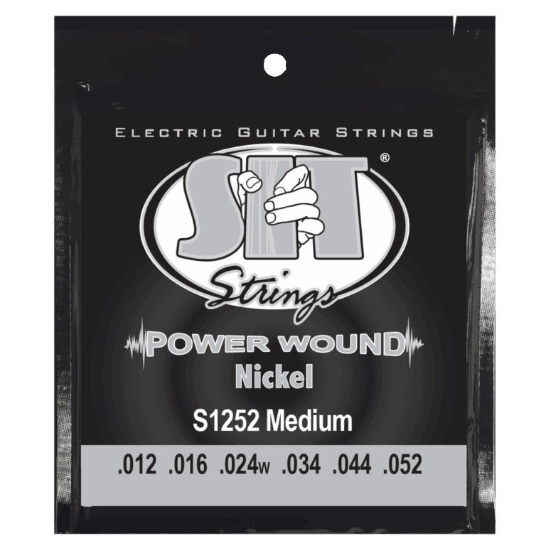 SIT S1252 Power Wound Nickel Electric Guitar Strings