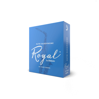 Royal by D'Addario Alto Sax Reeds, Strength 3.5, 10-pack