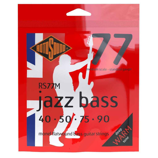 Rotosound RS77M 40-90 Jazz Bass Strings FPM26