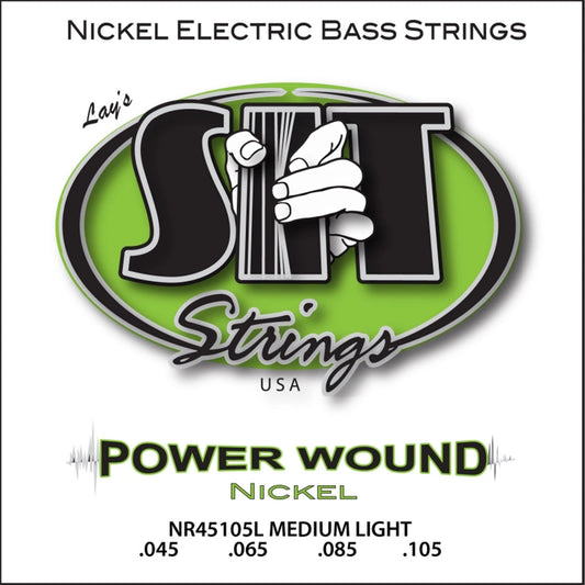 SIT Strings NR45105L Power Wound Medium-Light Nickel Bass 45-105 FPM26