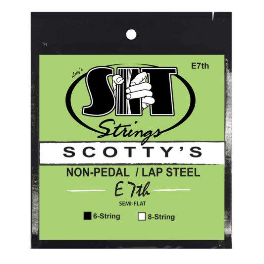 SIT Strings Scotty's SC6E7TH E7th (6-string) Non-Pedal / Lap Steel Guitar Strings FPM26