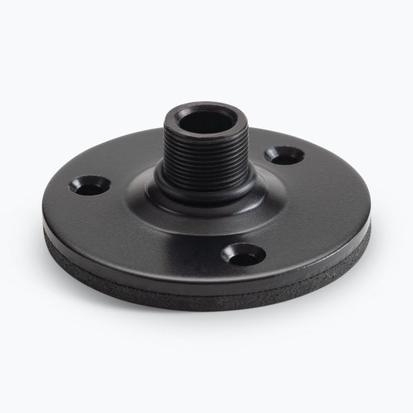 On-Stage TM08B Flange Mount with Pad - Black FPM26