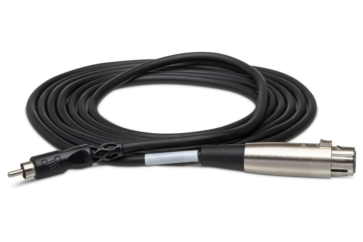 Hosa Unbalanced Interconnect XLR3F to RCA - XRF-105