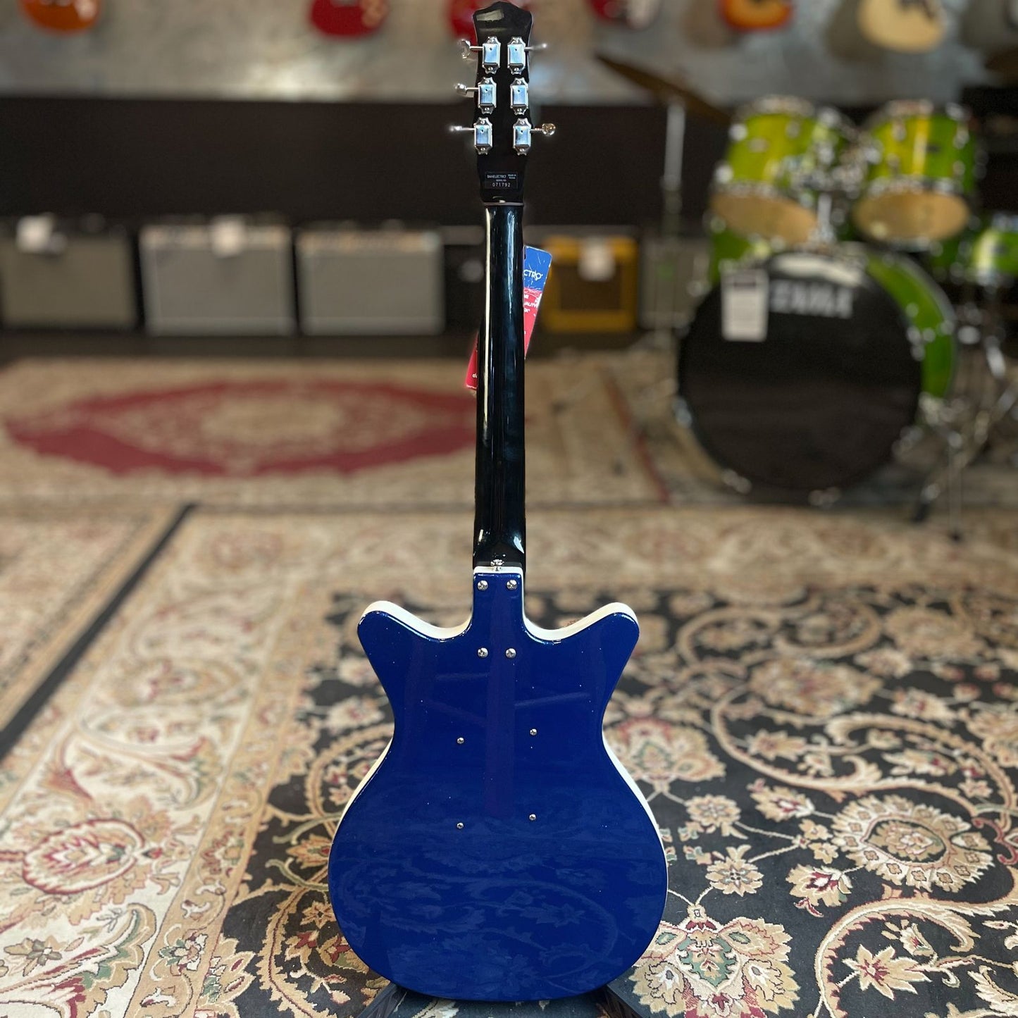 Danelectro DC '59 NOS Deep Blue Metalflake FPM26