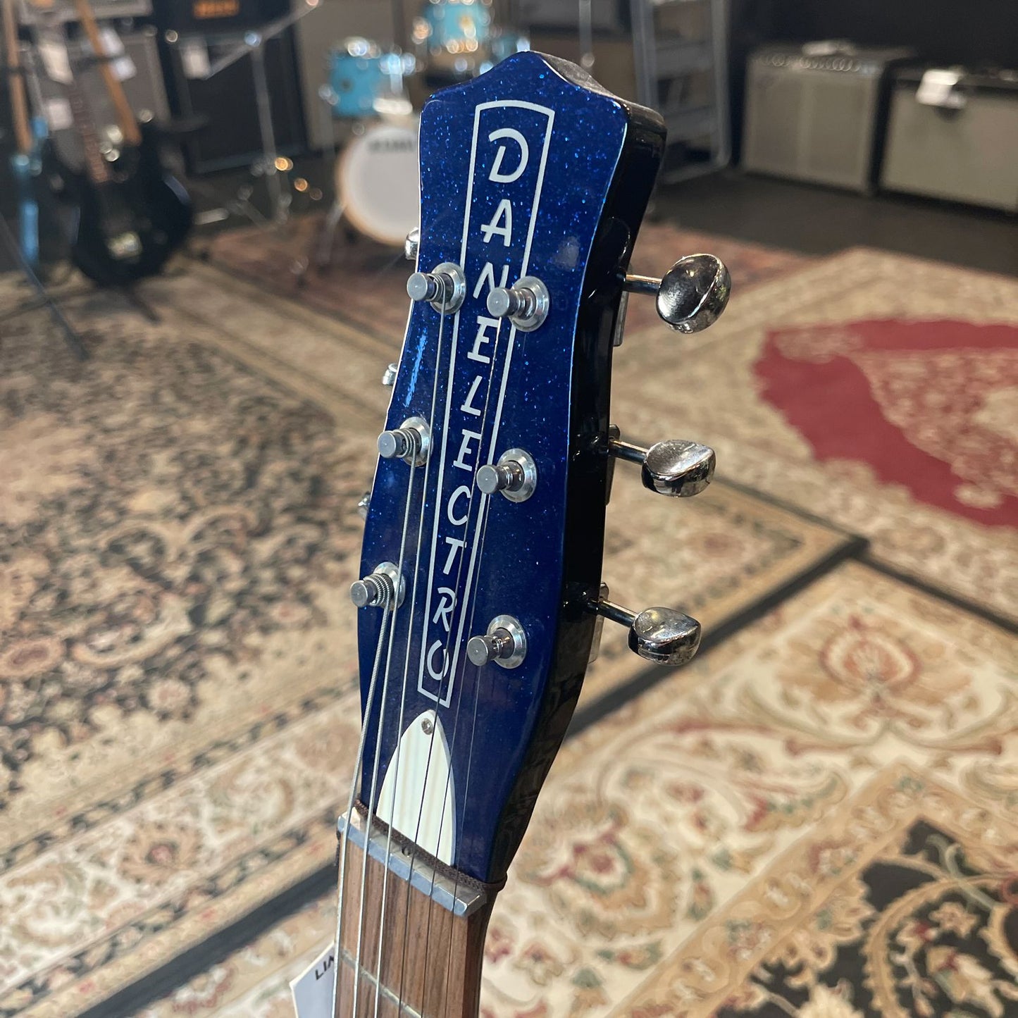 Danelectro DC '59 NOS Deep Blue Metalflake FPM26