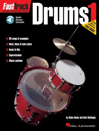Hal Leonard Fast Track Drum Method Book 1