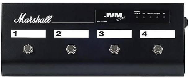USED Marshall PEDL-00045 4-way JVM footswitch FPM26