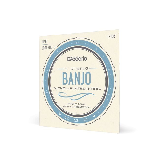 D'addario EJ60 Light Gauge Banjo Strings