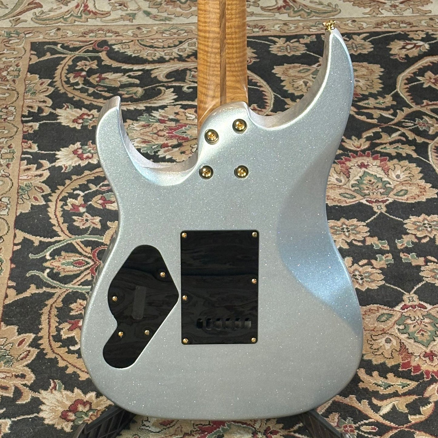 LSL XT4 HH Electric Guitar (Silver Sparkle Poly)