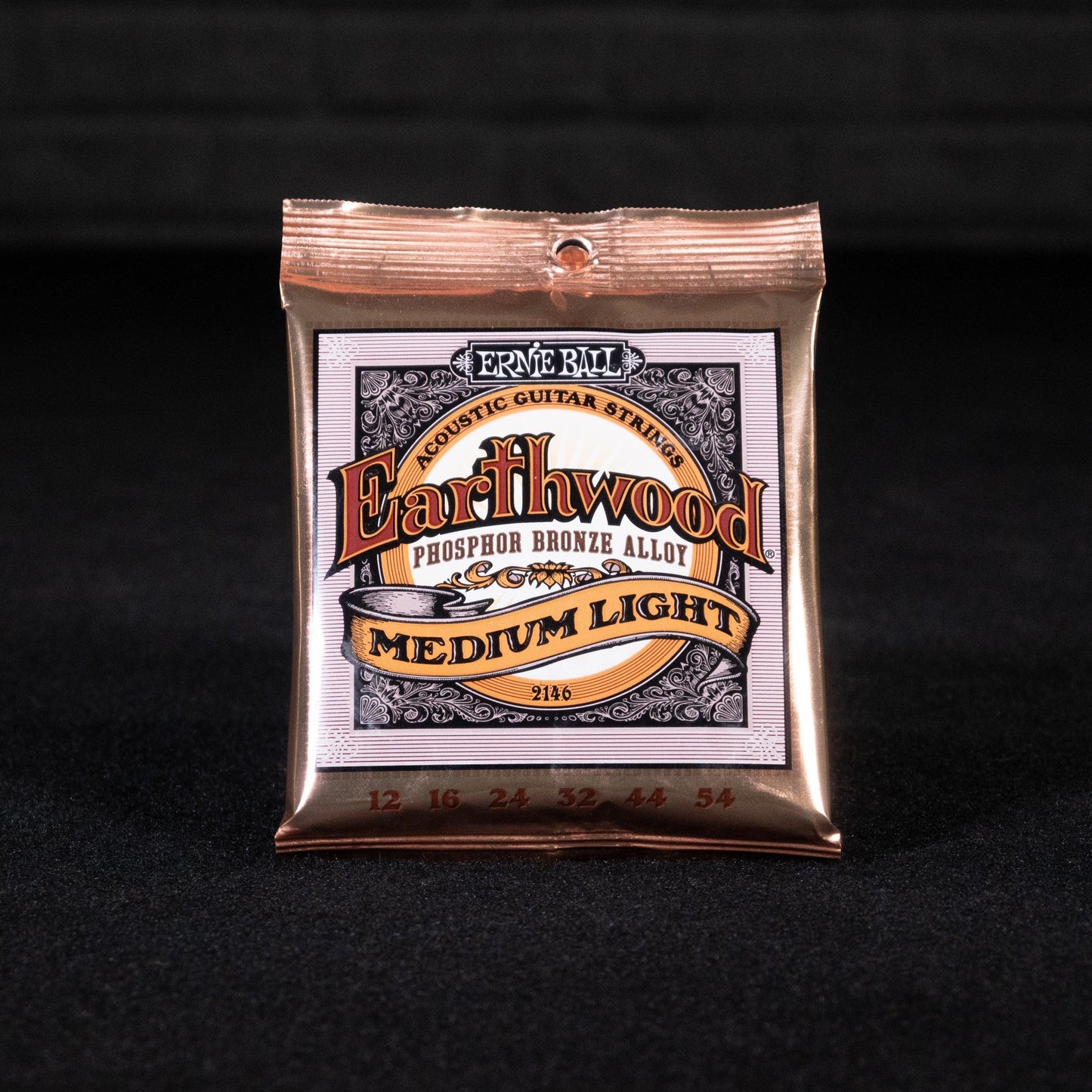 Ernie Ball Earthwood Medium Light Phosphor Bronze Acoustic Guitar Strings - 12-54 Gauge - Impulse Music Co.