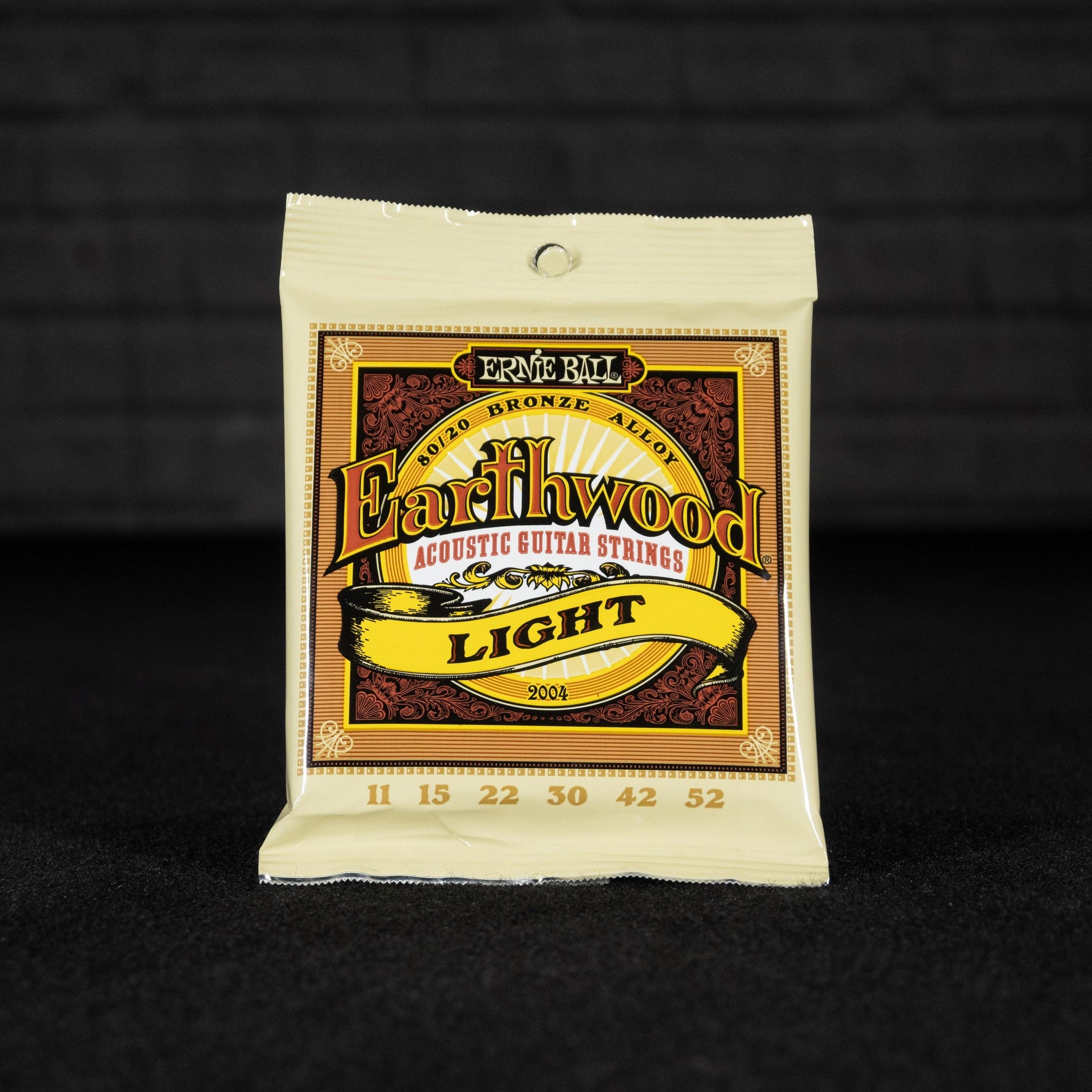 Ernie Ball Earthwood Light 80/20 Bronze Acoustic Guitar Strings - 11-52 GAUGE - Impulse Music Co.
