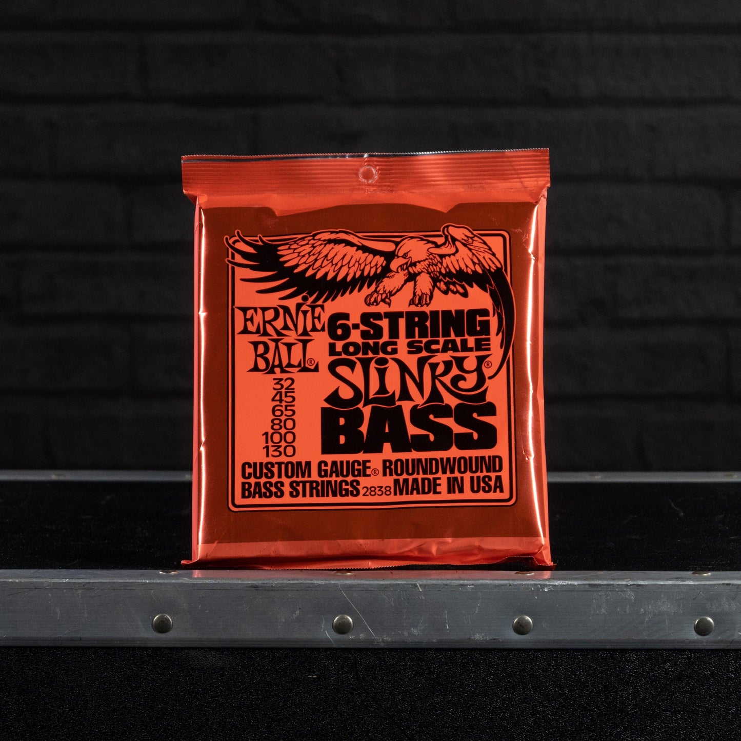 Ernie Ball Slinky Long Scale 6-String Nickel Wound Electric Bass Strings - 32-130 Gauge - Impulse Music Co.