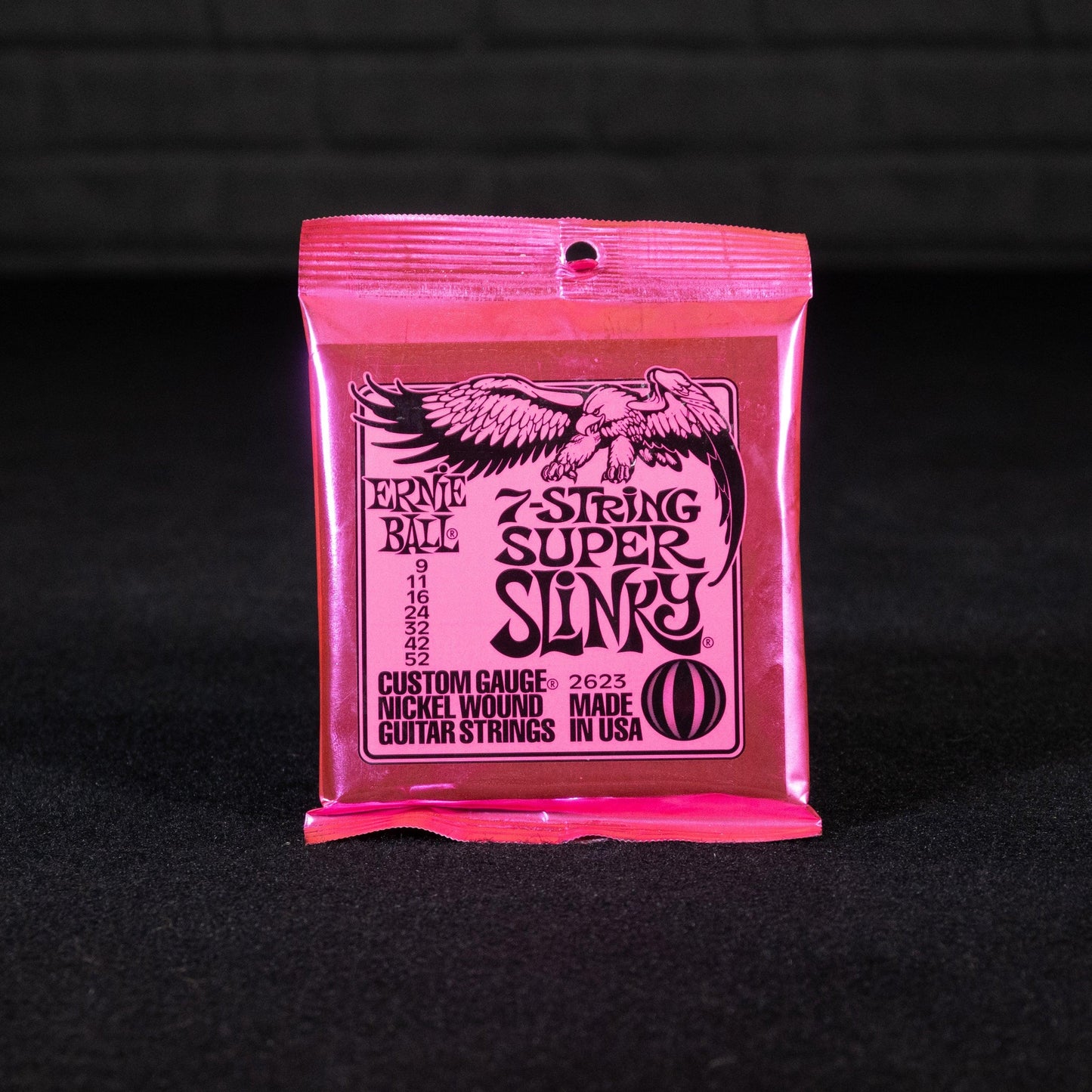 Ernie Ball Super Slinky 7-String Nickel Wound Electric Guitar Strings - 9-52 Gauge - Impulse Music Co.