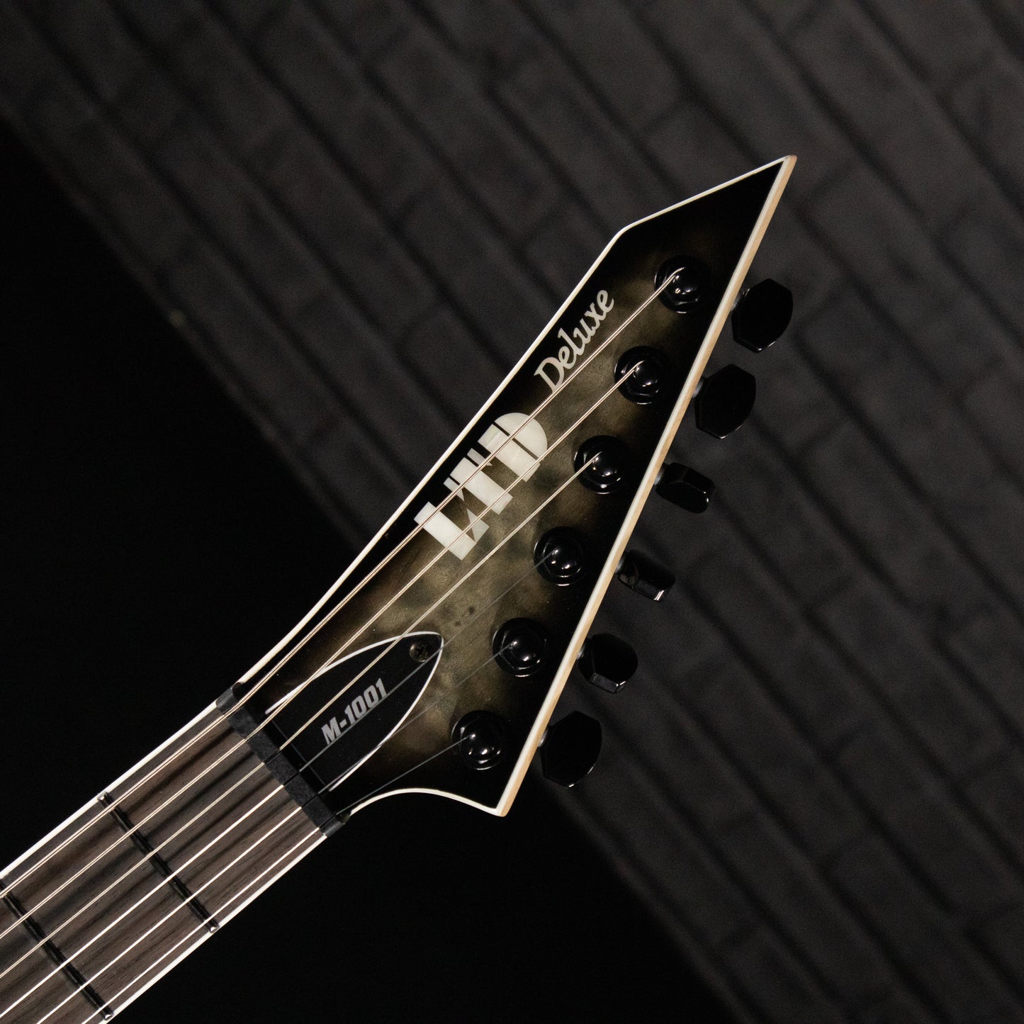 ESP LTD M 1001 NT Charcoal Burst 6 String Electric Guitar