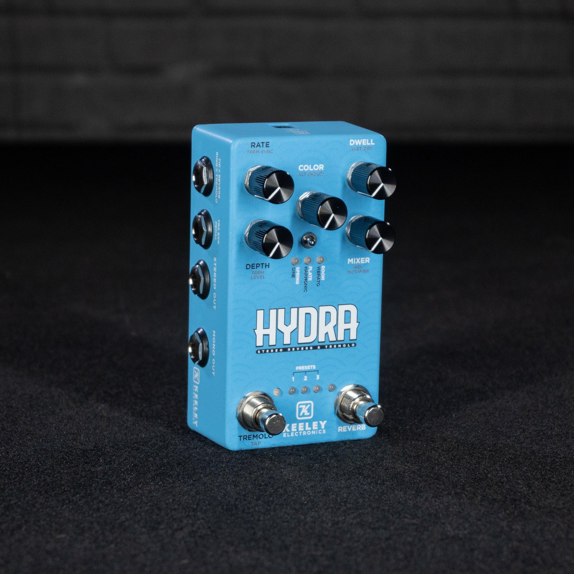 Keeley Hydra Stereo Reverb and Tremolo