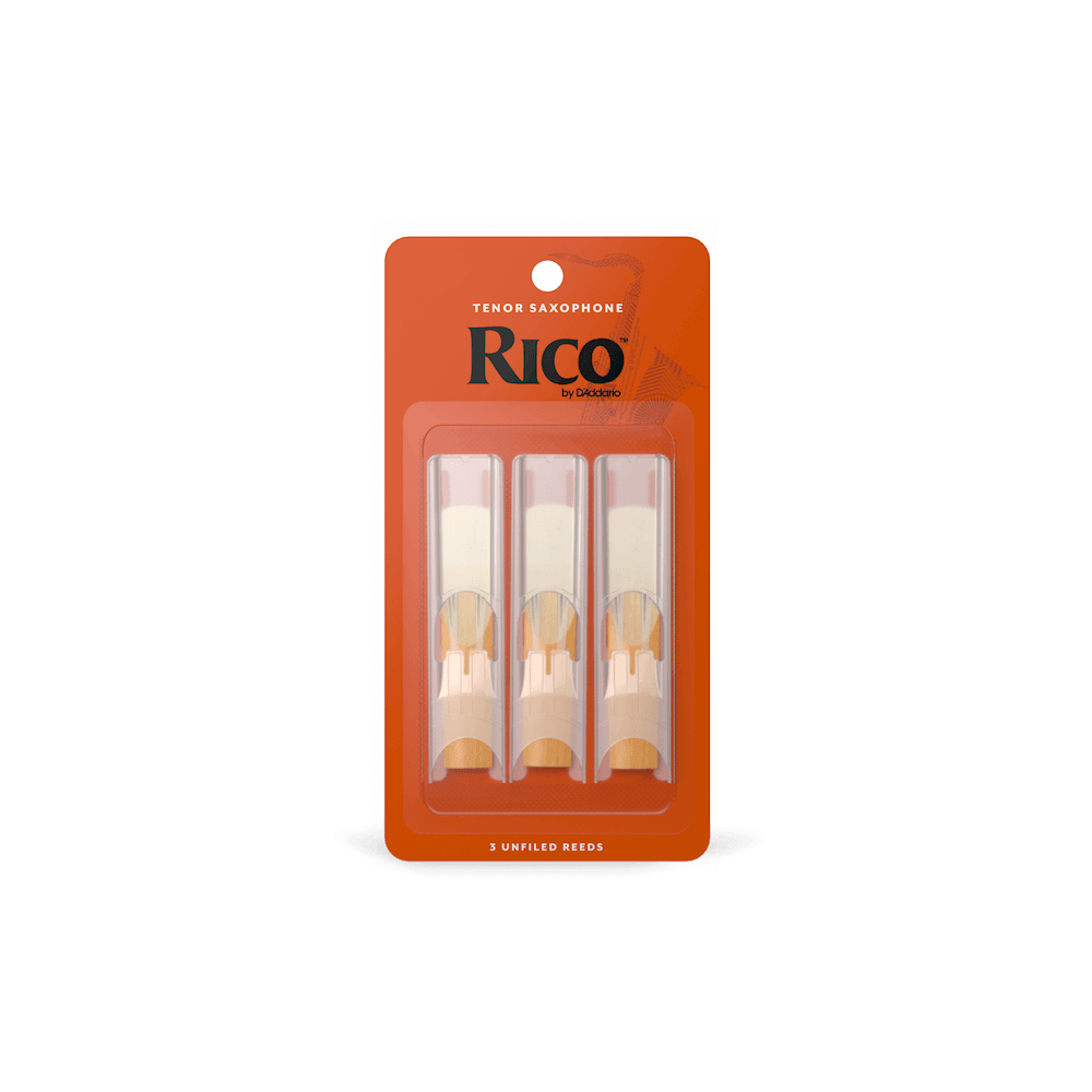 Rico by D'Addario Tenor Saxophone Reeds 2.0, 3-Pack - Impulse Music Co.