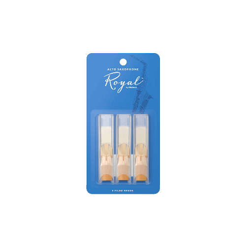 Royal by D'Addario Alto Saxophone Reeds 2.0, 3-Pack - Impulse Music Co.