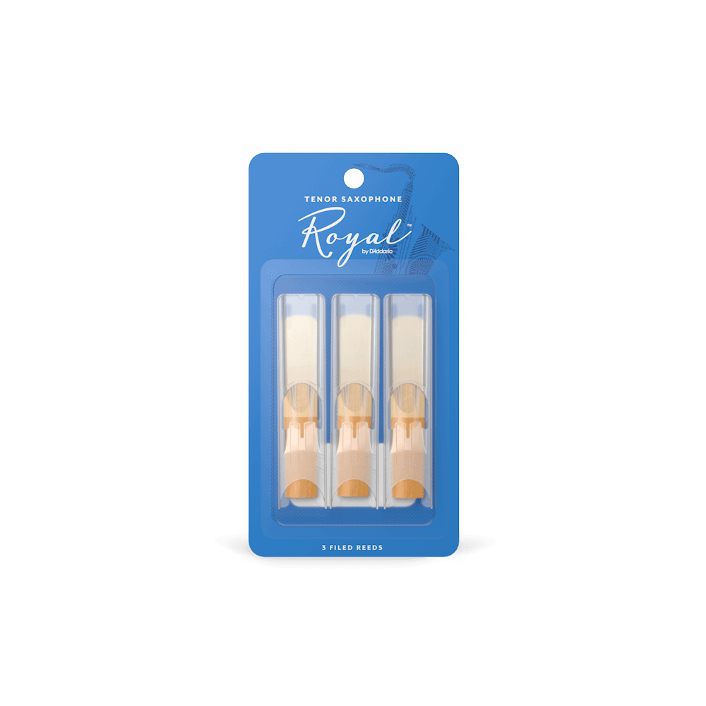 Royal by D'Addario Tenor Saxophone Reeds 3.0, 3-Pack - Impulse Music Co.